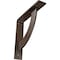 Ekena Millwork Bulwark Steel Bracket, Hammered Brown 2"W x 10"D x 10"H BKTM02X10X10BUHBR - alternate 1